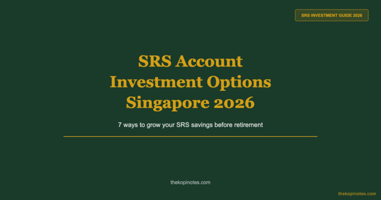 SRS Account Investment Options Singapore 2026: Where to Put Your Money