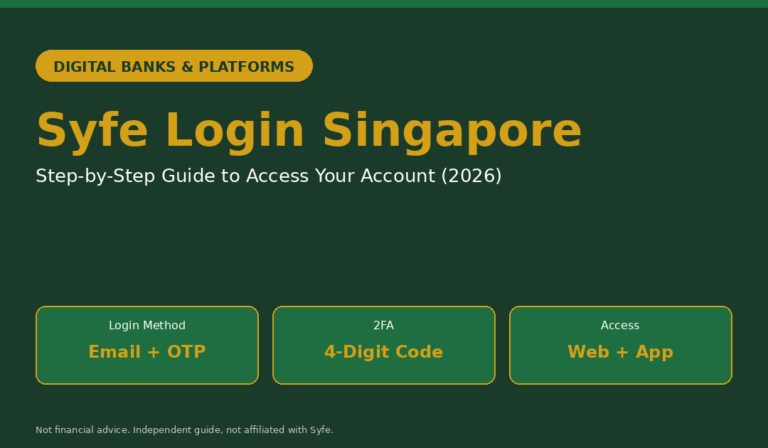 Syfe Login Singapore: Step-by-Step Guide to Access Your Account (2026)