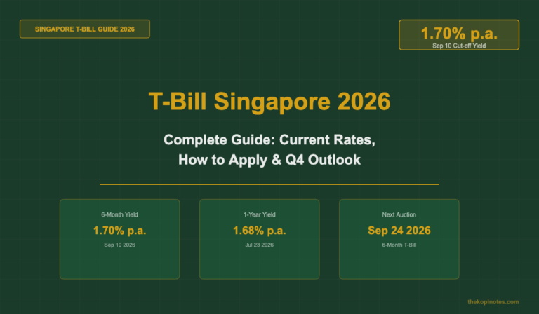 T-Bill Singapore 2026: Complete Guide (Current Rates, How to Apply & Q4 Outlook)