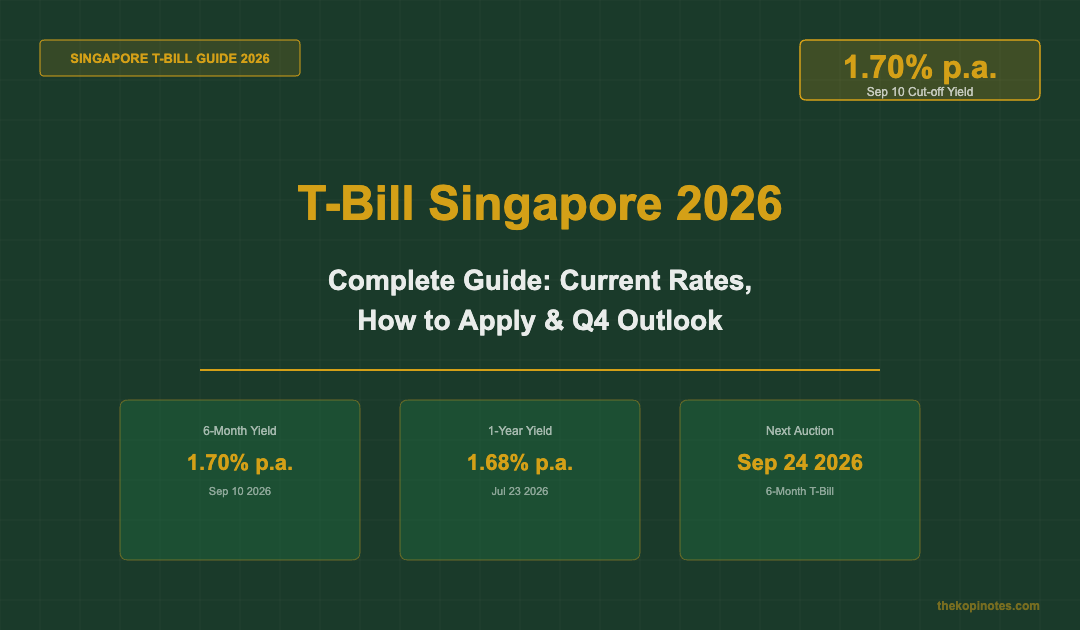 T-Bill Singapore 2026 Complete Guide — The Kopi Notes