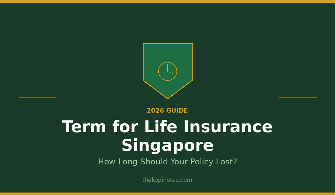 Term for life insurance Singapore — how to choose the right policy duration