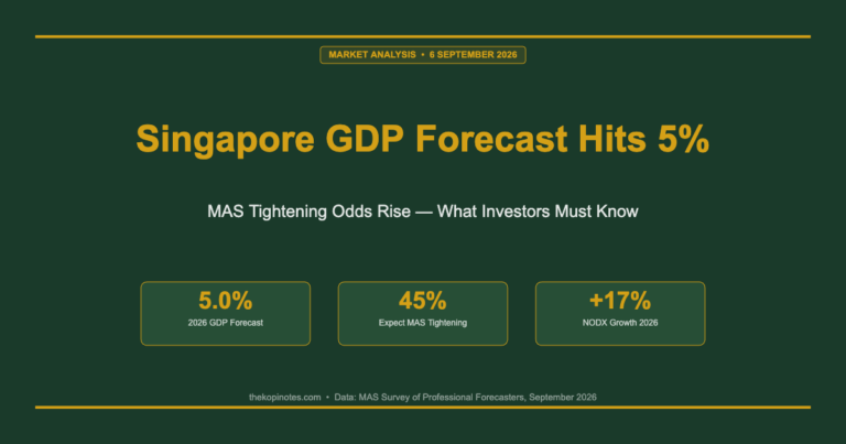 Singapore GDP Forecast Hits 5% in 2026: What MAS Tightening Risks Mean for Retail Investors