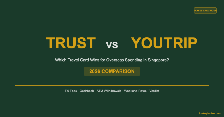 Trust vs YouTrip Singapore (2026): Which Travel Card Wins for Overseas Spending?