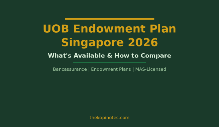 UOB Endowment Plan Singapore 2026: What’s Available & How to Compare