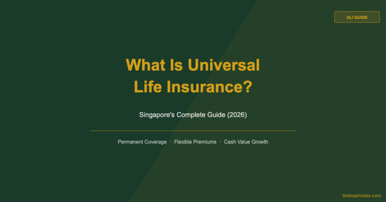 What Is Universal Life Insurance? Singapore’s Complete Guide (2026)