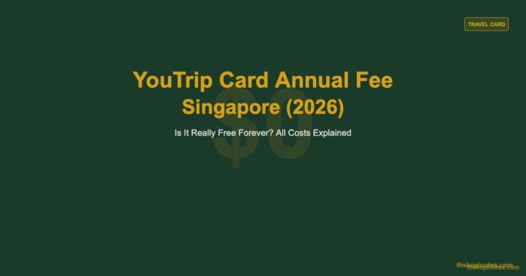 YouTrip Card Annual Fee Singapore (2026): Is It Really Free?