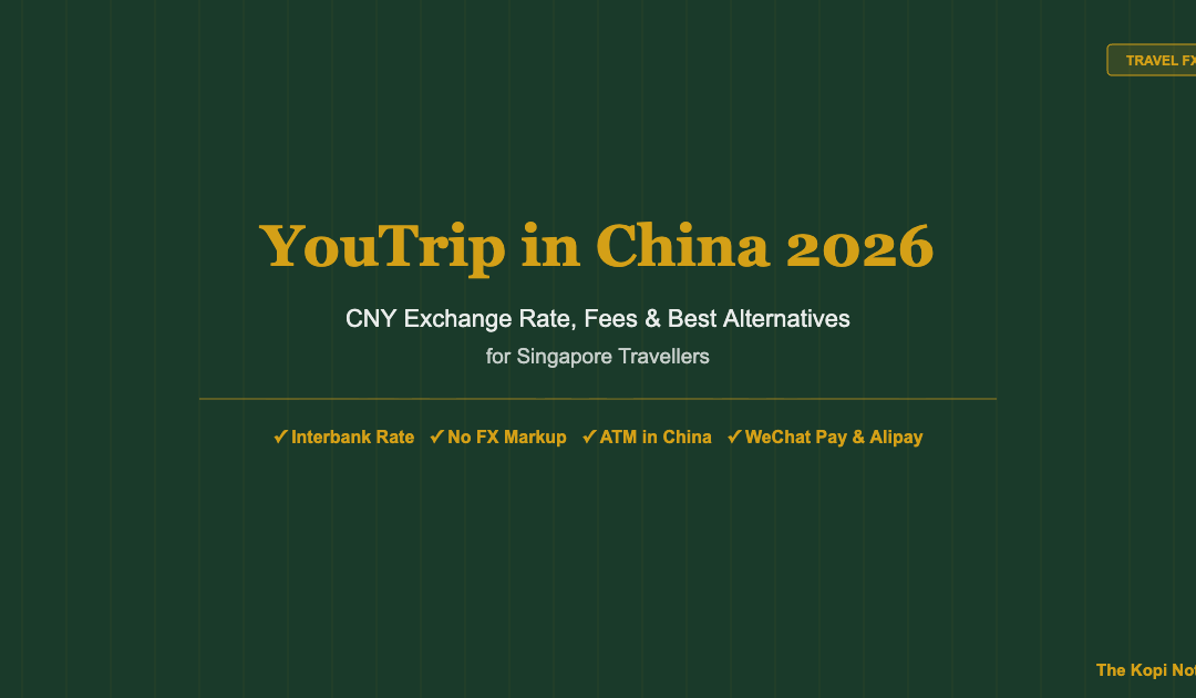 YouTrip in China 2026: CNY Exchange Rate, Fees & Best Alternatives for Singapore Travellers — The Kopi Notes