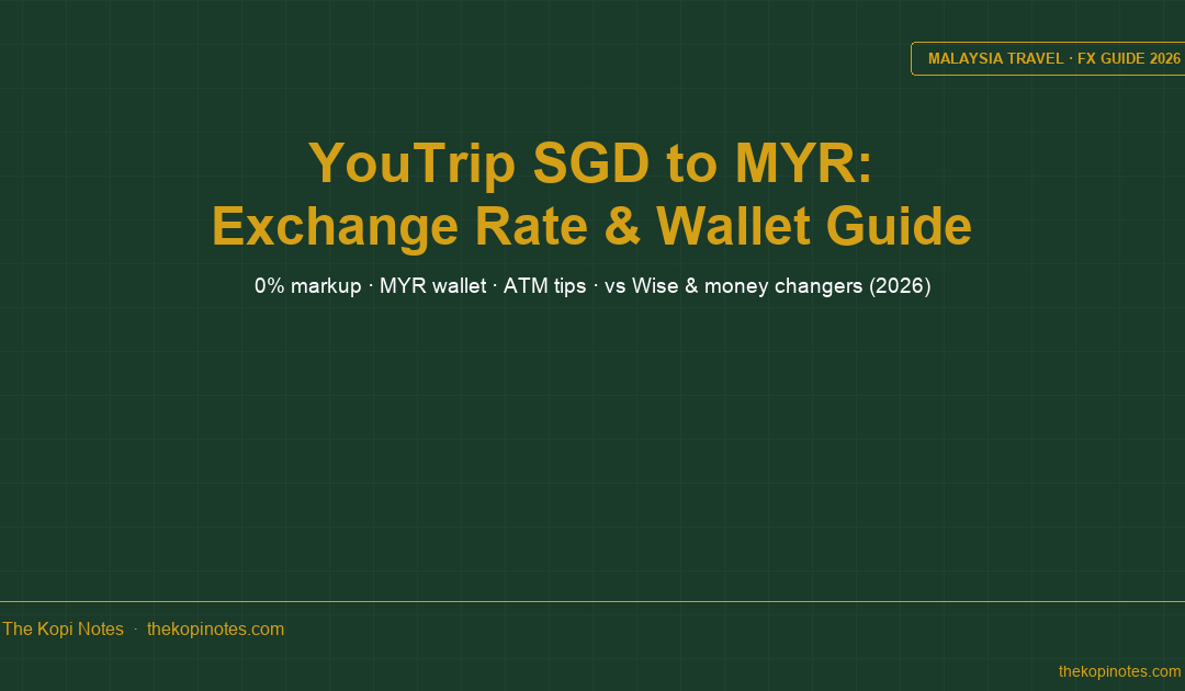 YouTrip SGD to MYR Exchange Rate, Wallet Tips & Best Rate Guide 2026 — The Kopi Notes