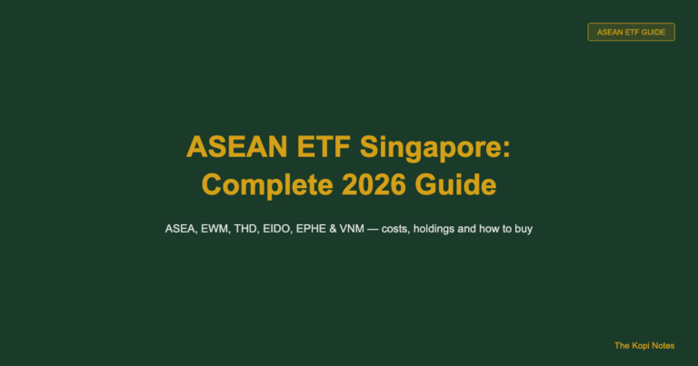 ASEAN ETF Singapore: How to Invest Across Malaysia, Thailand, Indonesia & Vietnam (2026 Guide)