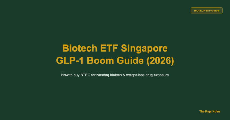 Biotech ETF Singapore: How to Invest in the GLP-1 and Biotech Boom (2026)