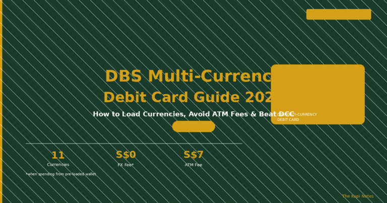 DBS Multi-Currency Debit Card Guide 2026: Step-by-Step Setup, ATM Fees & DCC Tricks