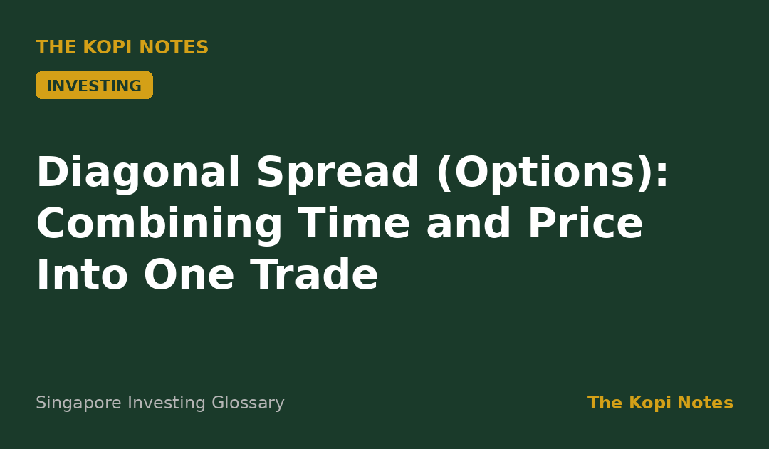 Diagonal Spread (Options): Combining Time and Price Into One Trade