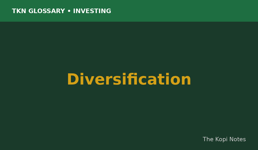 Diversification Singapore