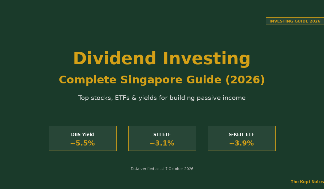 Dividend Investing: A Complete Guide for Singapore Investors (2026)