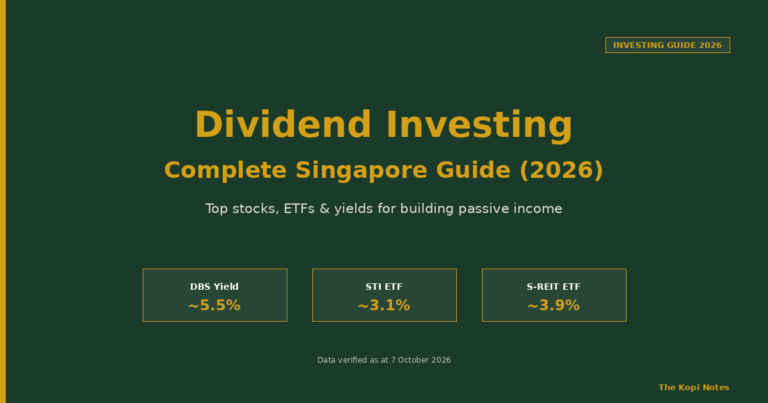 Dividend Investing: A Complete Guide for Singapore Investors (2026)