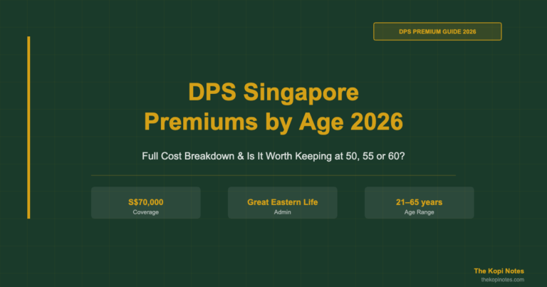 DPS Singapore Premiums by Age 2026: Full Cost Breakdown & Is It Worth Keeping?
