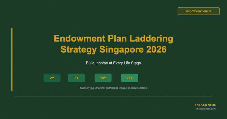 Endowment Plan Laddering Strategy Singapore 2026: Build Guaranteed Income at Every Life Stage