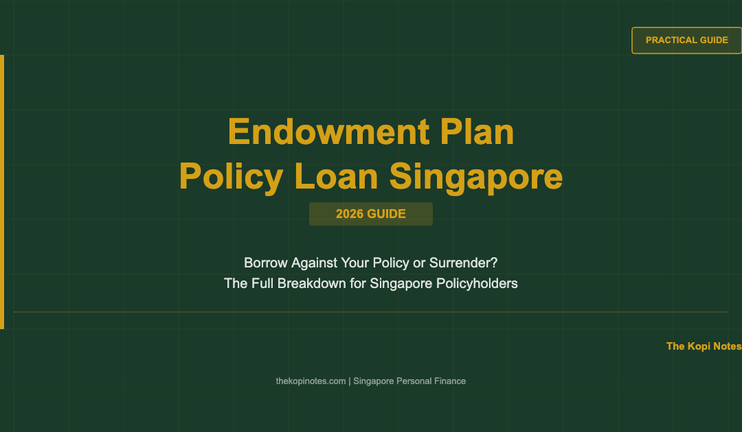 Endowment Plan Policy Loan Singapore 2026 — The Kopi Notes