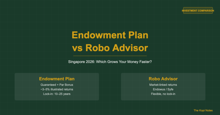 Endowment Plan vs Robo Advisor Singapore 2026: Which Grows Your Money Faster?