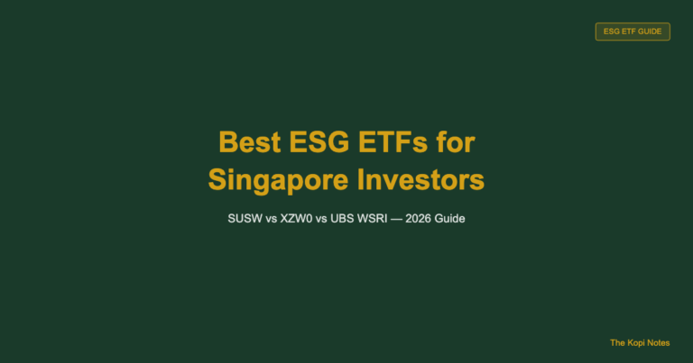 Best ESG ETFs for Singapore Investors (2026 Guide)