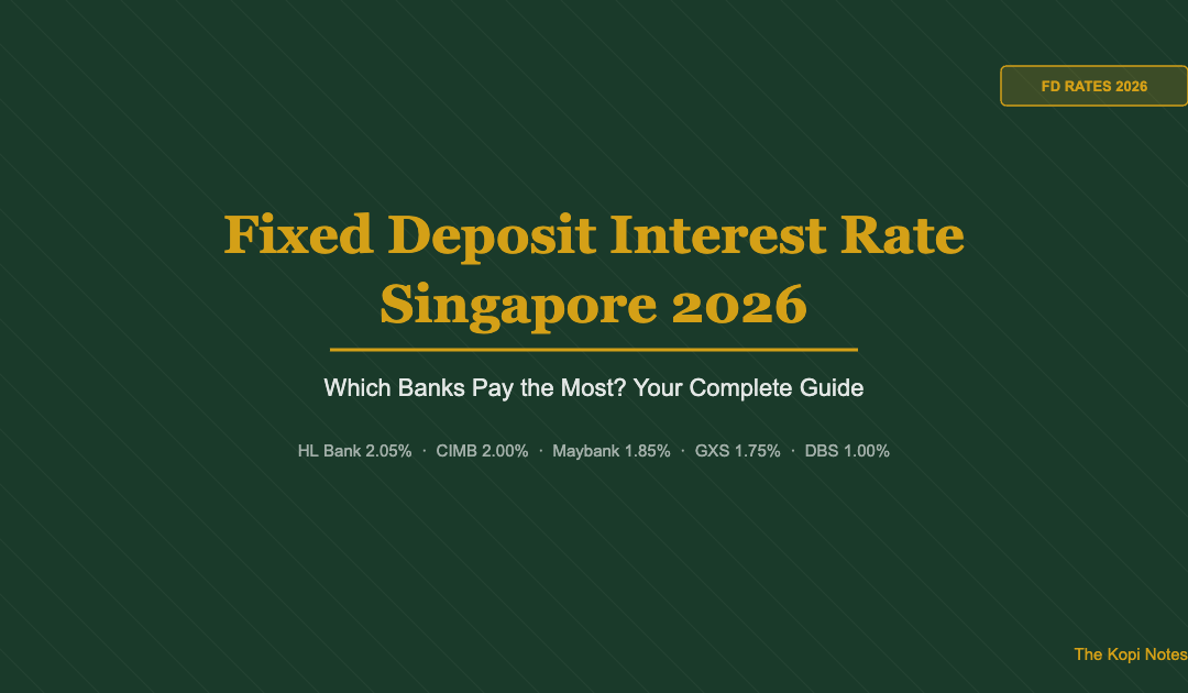 Fixed Deposit Interest Rate Singapore 2026 — The Kopi Notes