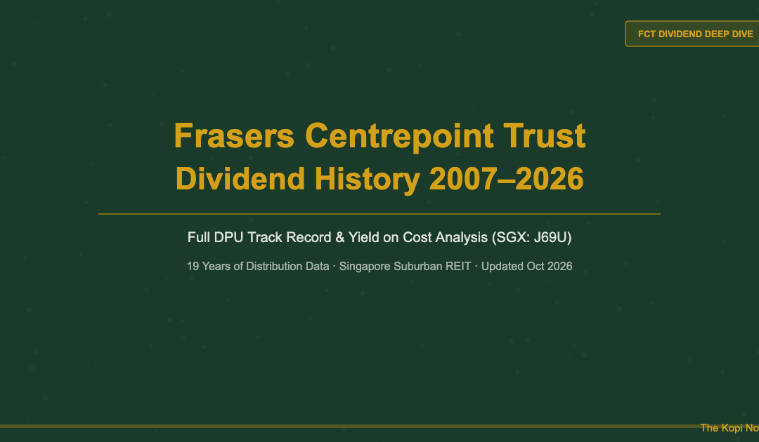 Frasers Centrepoint Trust Dividend History 2007-2026 — The Kopi Notes