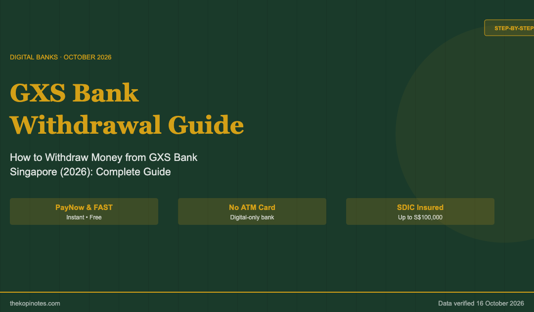 GXS Bank Withdrawal Guide (2026): How to Withdraw Money from GXS Bank Singapore — The Kopi Notes