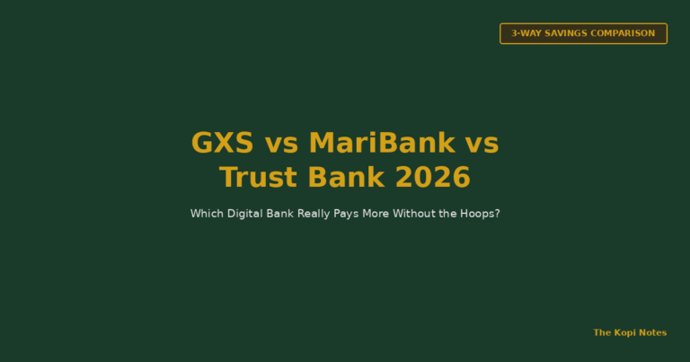 GXS vs MariBank vs Trust Bank 2026: Which Digital Bank Really Pays More?