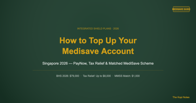 How to Top Up Your Medisave Account in Singapore (2026 Step-by-Step Guide)