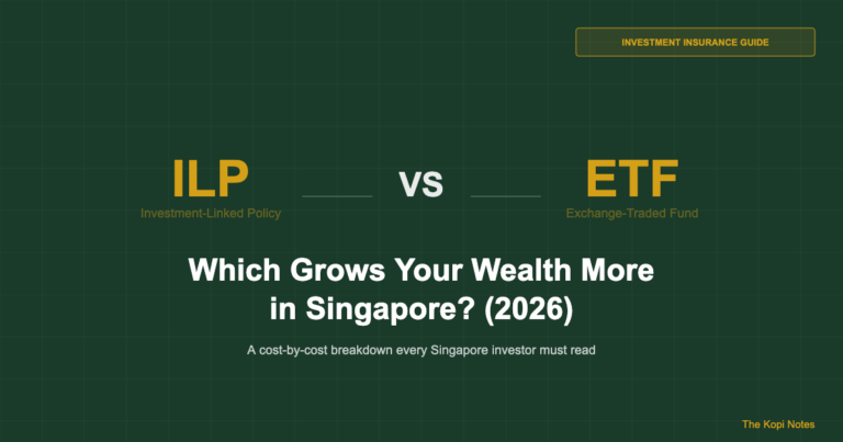 ILP vs ETF Singapore: Which Grows Your Wealth More in 2026?