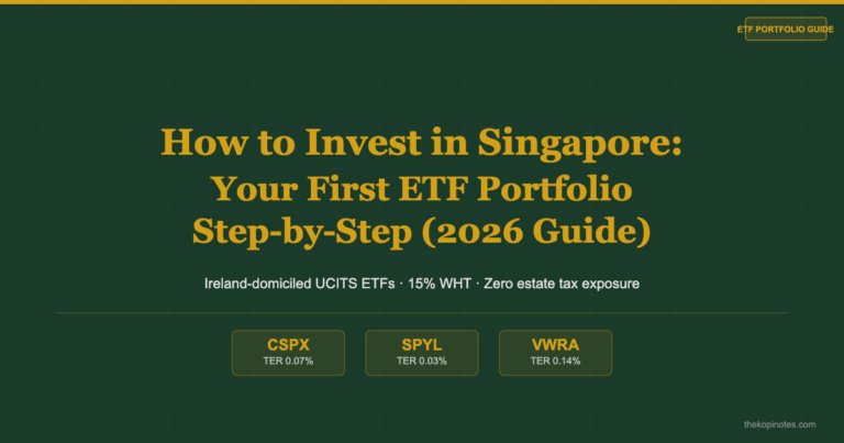 How to Invest in Singapore: Your First ETF Portfolio Step-by-Step (2026 Guide)