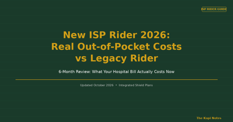 New ISP Rider 2026: Your Real Out-of-Pocket Costs vs Legacy Rider (6-Month Review)