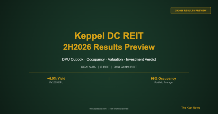 Keppel DC REIT 2H2026 Results Preview: DPU Outlook, Portfolio Strength & Investment Verdict