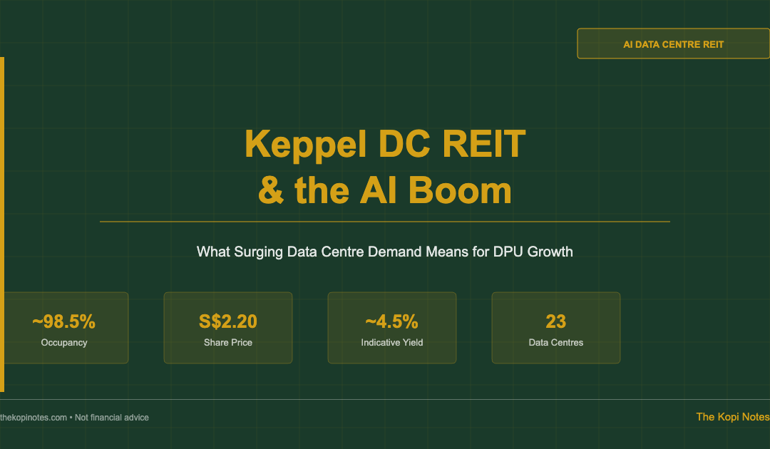 Keppel DC REIT AI Boom: Data Centre Demand and DPU Growth 2026 — The Kopi Notes