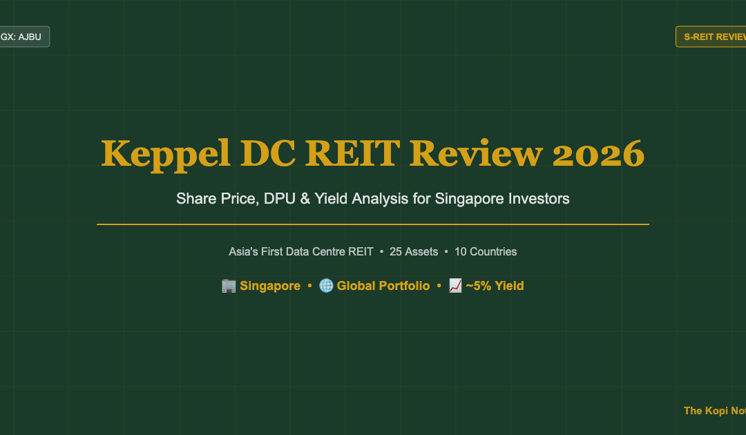 Keppel DC REIT Review 2026: Share Price, DPU & Yield Analysis — The Kopi Notes