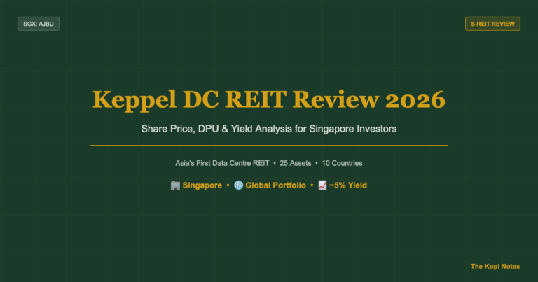 Keppel DC REIT Review 2026: Share Price, DPU & Yield Analysis for Singapore Investors