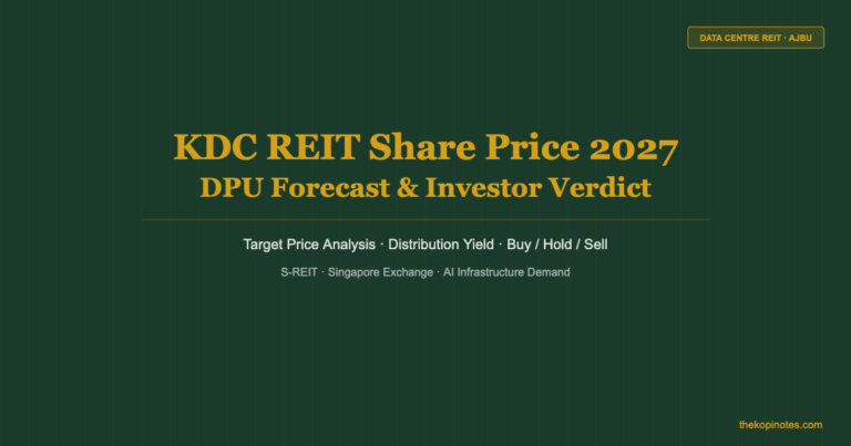 KDC REIT Share Price 2027: DPU Forecast, Target Price & Buy/Sell Verdict