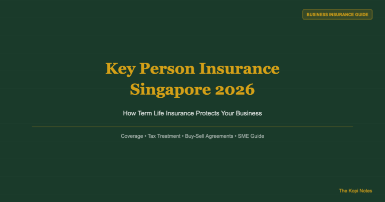 Key Person Insurance Singapore 2026: How Term Life Protects Your Business