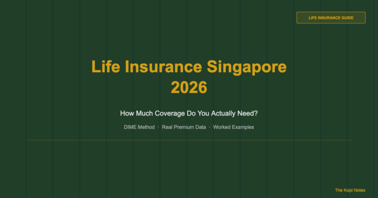 Life Insurance Singapore 2026: How Much Coverage Do You Actually Need?