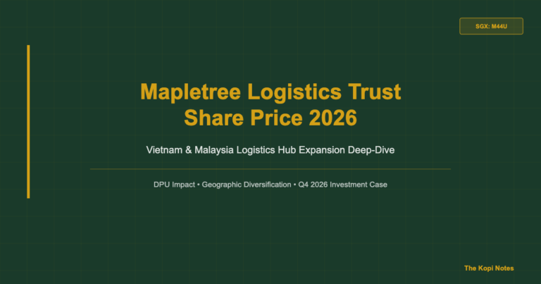 Mapletree Logistics Trust Share Price 2026: Vietnam & Malaysia Logistics Hub Expansion Deep-Dive (SGX: M44U)
