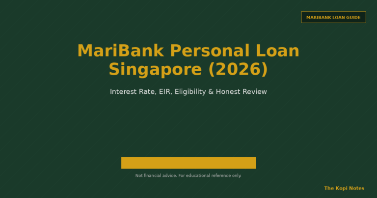 MariBank Loan Singapore (2026): Interest Rate, EIR, Eligibility & Honest Review