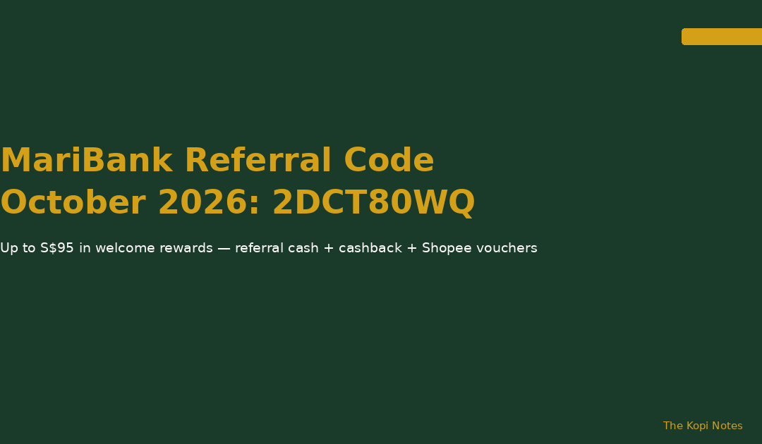 MariBank Referral Code October 2026 2DCT80WQ — The Kopi Notes