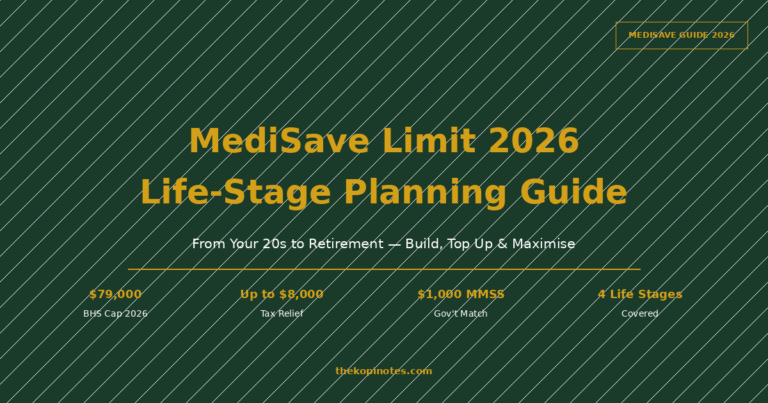 MediSave Limit 2026: Life-Stage Planning Guide for Every Singaporean