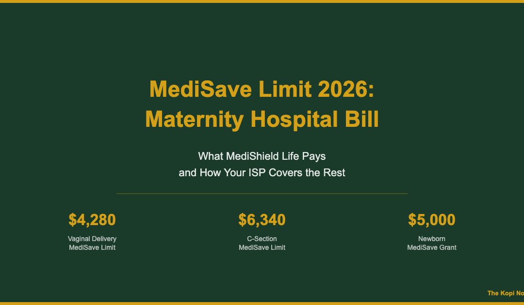 MediSave Limit 2026: Your Maternity Hospital Bill — What MediShield Life Pays and How Your ISP Covers the Rest — The Kopi Notes