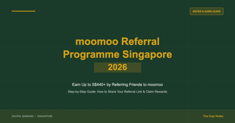 moomoo Referral Programme Singapore 2026: How to Refer Friends & Earn Up to S$440+