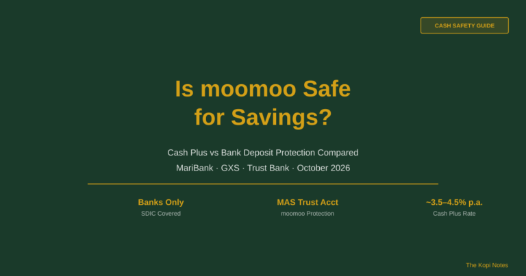 Is moomoo Safe for Savings? Cash Plus vs Bank Deposit Protection (2026)