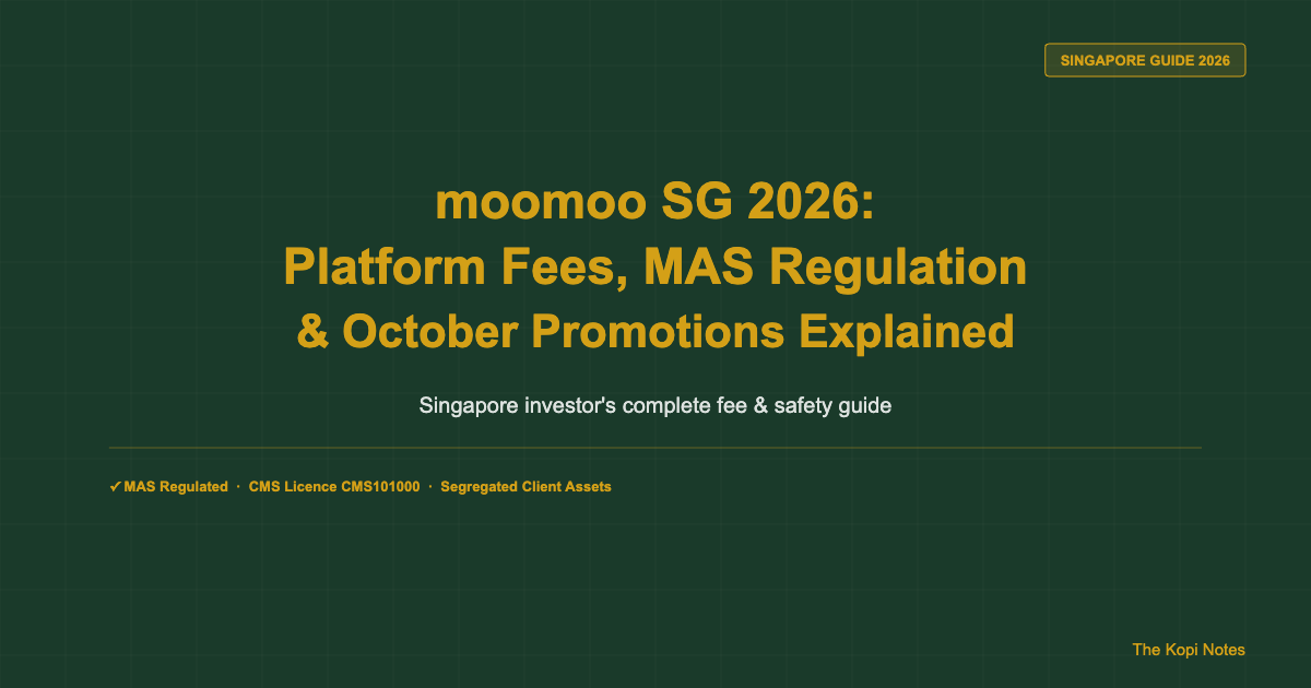 moomoo SG 2026: Platform Fees, MAS Regulation and October Promotions Explained — The Kopi Notes