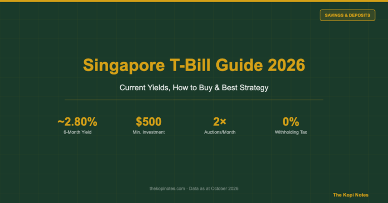 Singapore T-Bill Guide 2026: Current Yields, How to Buy & Best Strategy