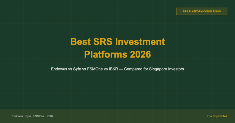 SRS Account Singapore: Best Platforms to Invest Your SRS in 2026 (Endowus vs Syfe vs FSMOne)