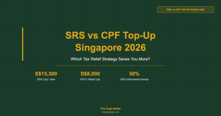 SRS vs CPF Top-Up Singapore 2026: Which Tax Relief Strategy Saves You More?